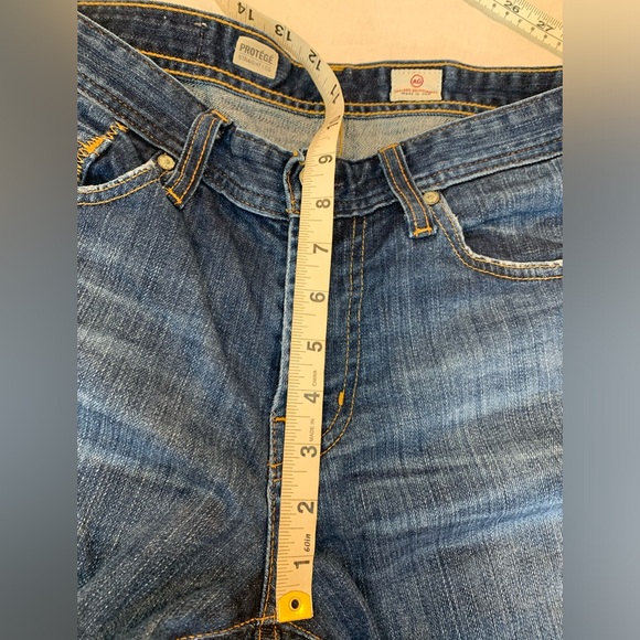 Adriano Goldschmidt The Protege Straight Leg Jeans Women’s Size 30 Medium Wash - Picture 10 of 10